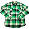 Pánská flanelová košile West Coast Choppers Diablo Green (Velikost S)