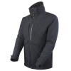 Bunda - parka OVERCAST SOFTSHELL ČERNÁ (velikost L)