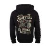 West Coast Choppers MIKINA NA ZIP - EL DIABLO - BLACK (Velikost M)