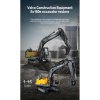 DoubleE RC bagr VOLVO EC160E 1:16 17 kanálů LED zvuky RTR sada app na programování