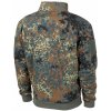 Mikina za zip TACTICAL maskáčová FLECKTARN (velikost 3XL)