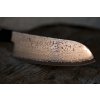 Kuchařský nůž Santoku/Chef Suncraft VG-10 Black Damascus 167 mm  + Sleva 200,- Kč s kódem "DELI200"
