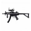 set heckler koch mp5 k pdw cal 45 mm stahl bb co2 blowback mit rd22 p18 2