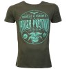 Pánské triko Yakuza Premium YPS 3618 dark olive (Velikost 4XL)