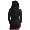 Yakuza Dámská mikina Ccn Allover Hoodie Kleid GKB 19110 anthrazit (Velikost XS)