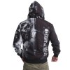 Pánská jarní bunda Yakuza Waiting Death V02 21060 Black (Velikost 4XL)