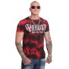 Pánské triko Yakuza Clown Tie Dye 24070 red (Velikost M)