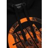 PitBull West Coast - pánská KP mikina ORANGE DOG 24 černá (Velikost M)