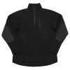 Mikina CONDOR 1/4 ZIP FLEECE ČERNÁ (velikost M)