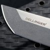 Moderní bojový nůž Tanto Dellinger Memento Mori, Kydex Red  + Doprava zdarma na další nákup