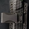 Moderní bojový nůž Tanto Dellinger Memento Mori, Kydex Red  + Doprava zdarma na další nákup