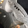 Zavírací damaškový nůž karambit Dellinger Tueur VG-10 Damascus Maple  + Sleva 200,- Kč s kódem "DELI200"