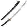 3672 2 funckni replika samurajskeho mece katana kohaku 2 30 shaku uhlikova ocel aisi 1095 realny hamon choji diamond shaped yokote b