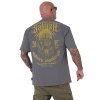 Pánské triko Yakuza Monkeys Oversized 21045 steel gray (Velikost M)