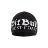 PitBull West Coast - zimní čepice OLD LOGO černá (Velikost one size)