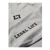 Pánské tepláky Legal Life Grey Melange (Velikost M)
