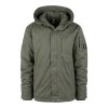 Bunda parka COMMANDER ARMY ZELENÁ (velikost 3XL)