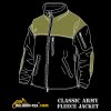 Bunda CLASSIC ARMY fleece ČERNÁ (velikost L)
