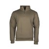 Mikina TACTICAL roláková 3/4 zip RANGER GREEN (velikost 3XL)