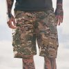 Kraťasy US BDU rip-stop TACTICAL CAMO