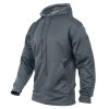 Mikina CONCEALED CARRY s kapucí ŠEDÁ (velikost XL)