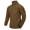 Mikina funkční fleece ALPHA TACTICAL COYOTE (velikost XS)