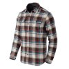 Košile GREYMAN dlouhý rukáv FOGGY MEADOW PLAID (velikost M)