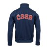 Mikina retro ČSSR s pruhem MODRÁ (velikost L)