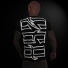 Pánské triko Yakuza Signature 22084 black rflx (Velikost M)