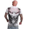 Pánské triko Yakuza Durga Allover Regular 25024 white