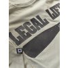 Pánské triko LEGAL LIFE Baseball Legend khaki (Velikost M)