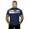 Pánské triko LEGAL LIFE Baseball Legend navy (Velikost M)
