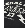 Pánské triko LEGAL LIFE Dirty Business black (Velikost M)
