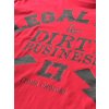 Pánské triko LEGAL LIFE Dirty Business red (Velikost M)