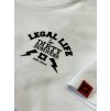 Pánské triko LEGAL LIFE Dirty Business white (Velikost XXL)