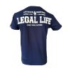 Pánské triko LEGAL LIFE Broken Bastard navy