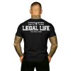 Pánské triko LEGAL LIFE Broken Bastard black (Velikost M)