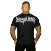 Pánské triko LEGAL LIFE Graffiti black (Velikost M)