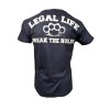 Pánské triko LEGAL LIFE Break The Rules navy (Velikost M)