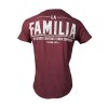 Pánské triko LEGAL LIFE La Familia bordo (Velikost M)