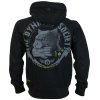 Pánská mikina Yakuza Premium se zipem a kapucí 3825 B black (Velikost M)