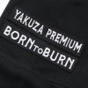 Pánská mikina Yakuza Premium s kapucí 3823 B black (Velikost M)
