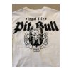 Pánské triko LEGAL LIFE PitBull white (Velikost M)
