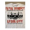 Pánské triko LEGAL LIFE Fatal Verdict white (Velikost M)