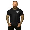 Pánské triko LEGAL LIFE Bare Knuckle black (Velikost M)