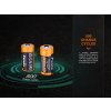 FENIX dobíjecí USB-C baterie RCR123A 3,6V - 800 mAh