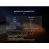 FENIX dobíjecí USB-C baterie RCR123A 3,6V - 800 mAh