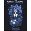 PitBull West Coast - dámské triko SANTA MUERTE BLUE černé