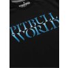 PitBull West Coast - pánské triko PITBULL WORLD černé (Velikost M)