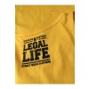 Pánské tílko Legal Life Broken Bastard Yellow